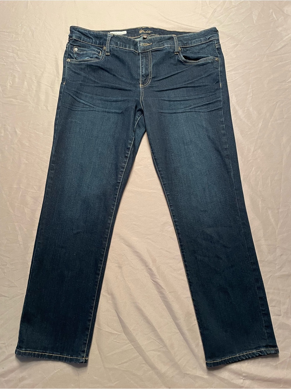 Kut from the Kloth Straight-Leg Jeans Catherine Boyfriend Petite size 12P